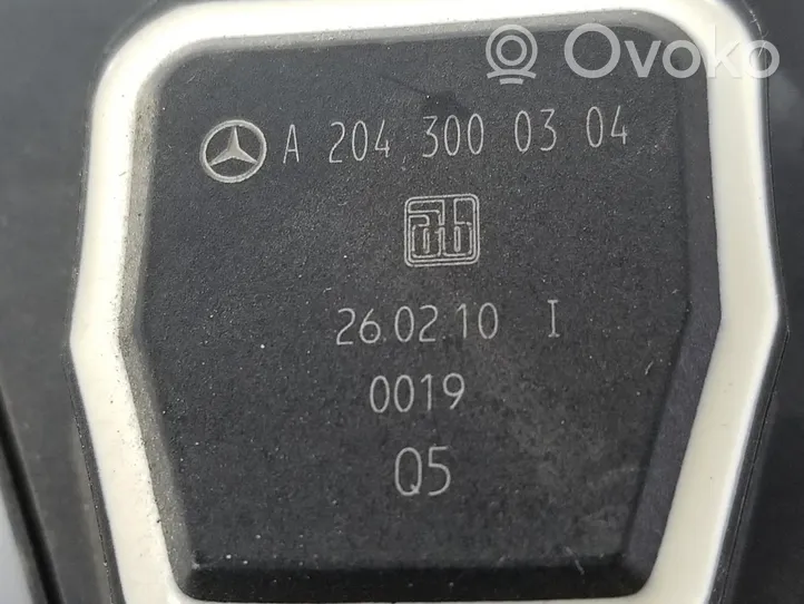 Mercedes-Benz GLK (X204) Pedale dell’acceleratore A2043000304