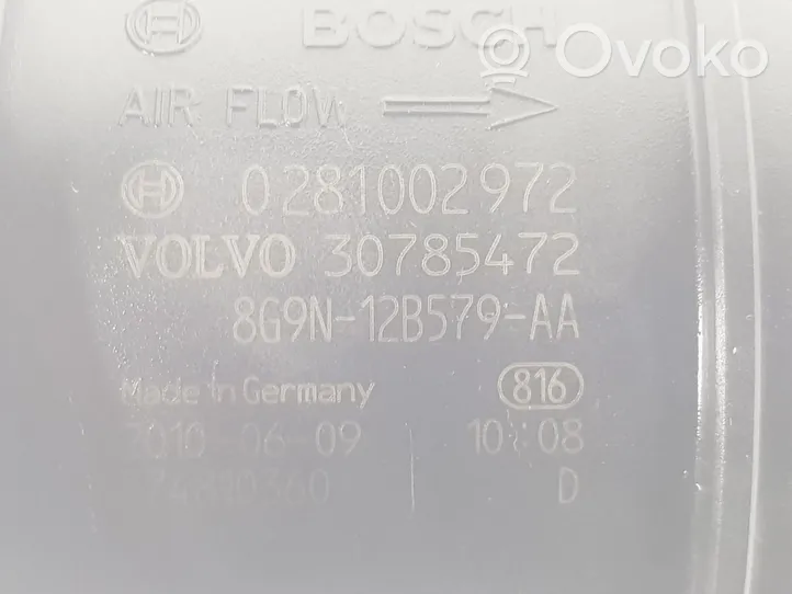Volvo XC60 Misuratore di portata d'aria 30785472