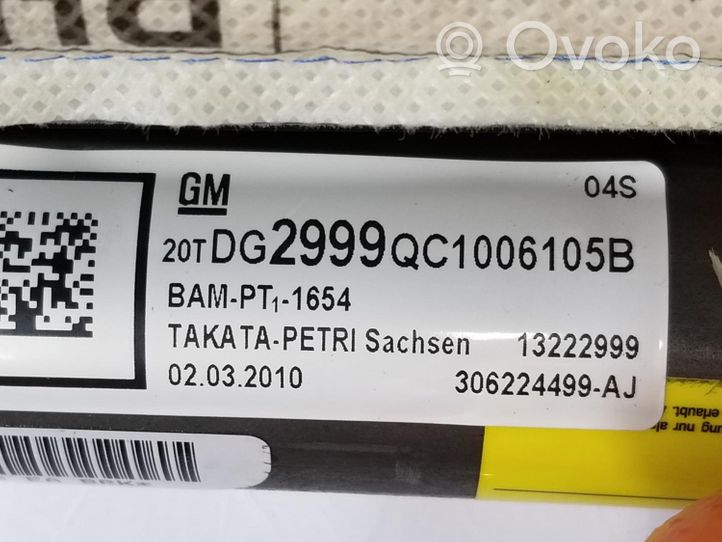 Opel Insignia A Airbag de toit 13222999