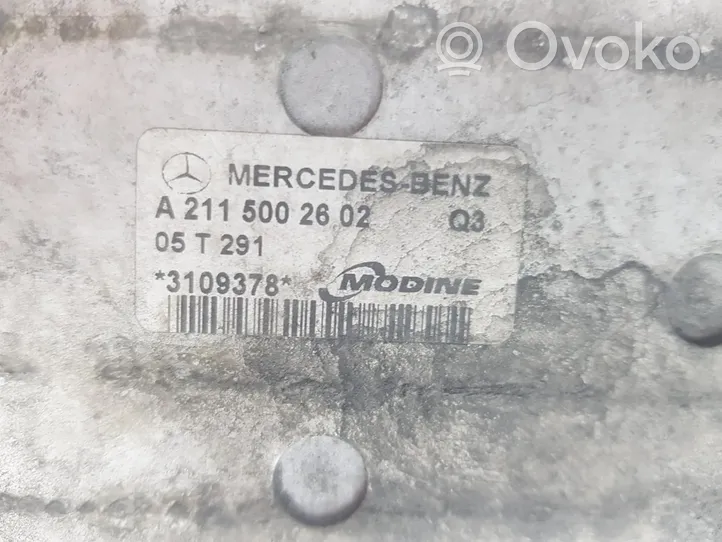 Mercedes-Benz CLS C218 AMG Chłodnica powietrza doładowującego / Intercooler A2115002602