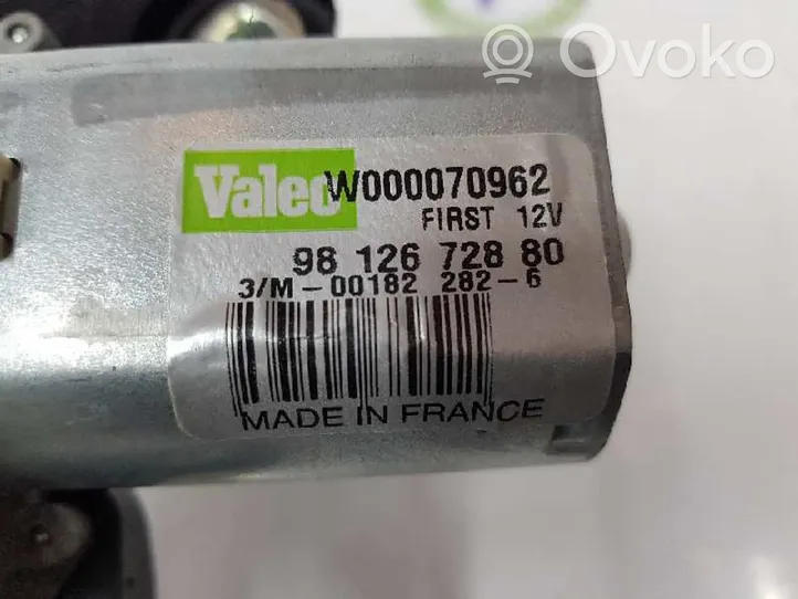 Citroen C4 SpaceTourer Rear window wiper motor 9812672880