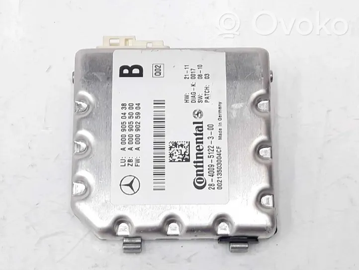 Mercedes-Benz ML AMG W166 Caméra pare-brise A0009050438