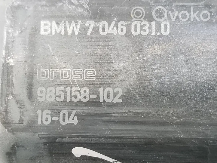 BMW 4 F36 Gran coupe Takaoven ikkunan nostomoottori 67627046031