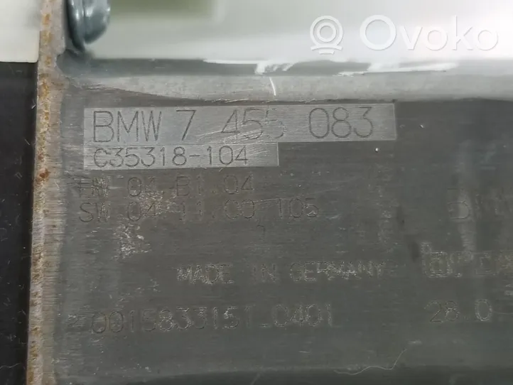 BMW M5 Galinis varikliukas langų pakėlėjo 51357455084