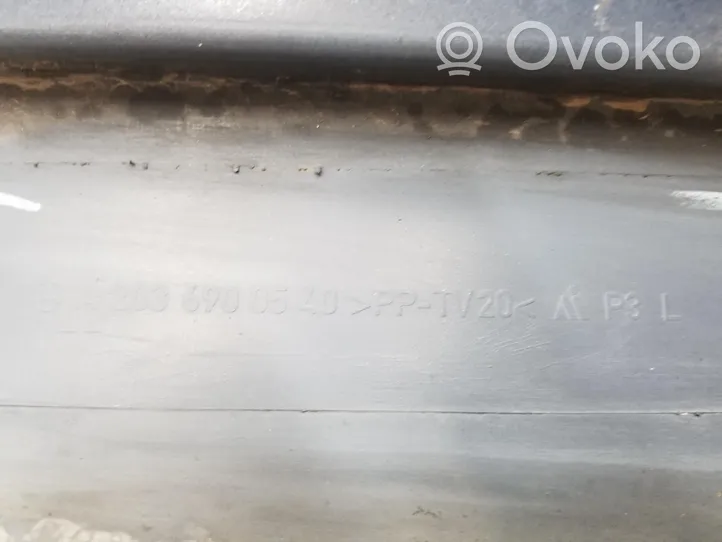 Mercedes-Benz CLC CL203 Rivestimento sottoporta/minigonna laterale A2036900540