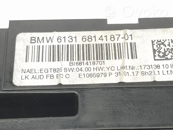 BMW 2 F22 F23 Interrupteur / bouton multifonctionnel 61316814187