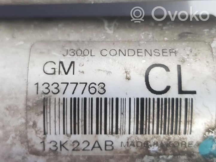 Chevrolet Cruze Jäähdyttimen lauhdutin (A/C) 13377763