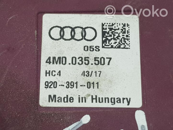 Audi A3 S3 8V Autres unités de commande / modules 4M0035507
