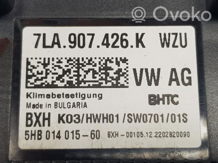 Volkswagen Transporter - Caravelle T6 Gaisa kondicioniera / klimata kontroles / salona apsildes vadības bloks (salonā) 7LA907426K