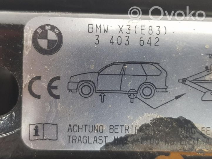 BMW 3 E90 E91 Домкрат (данкрат) 71103403150