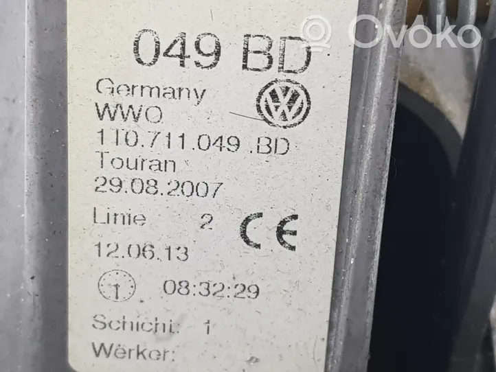 Volkswagen Caddy Lewarek zmiany biegów / górny 1K0711050A