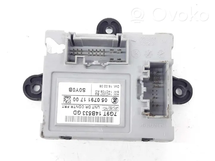 Jaguar XF Door central lock control unit/module 7G9T14B533GD