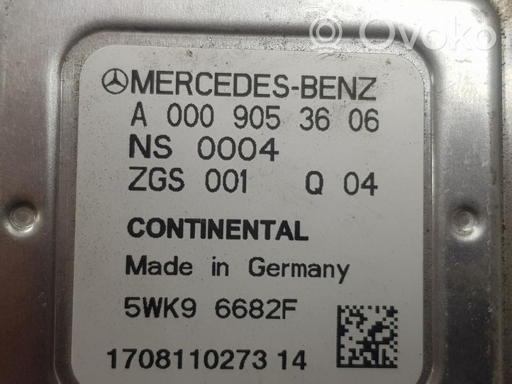Mercedes-Benz ML AMG W166 Lambda-anturi A0009053606