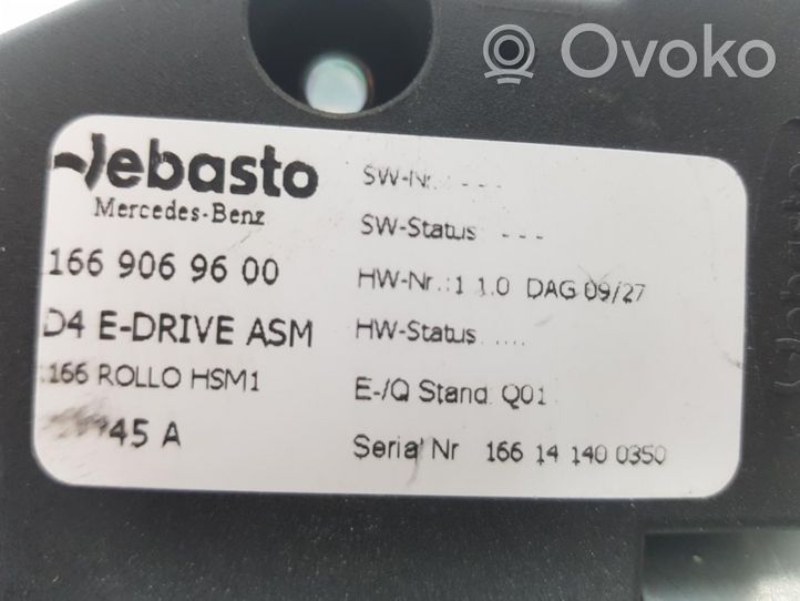 Mercedes-Benz ML AMG W166 Instalacja szyberdachu elektrycznego A1669069600