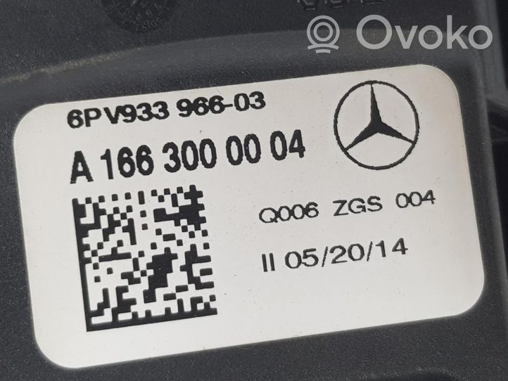 Mercedes-Benz ML AMG W166 Pedale dell’acceleratore A1663000004