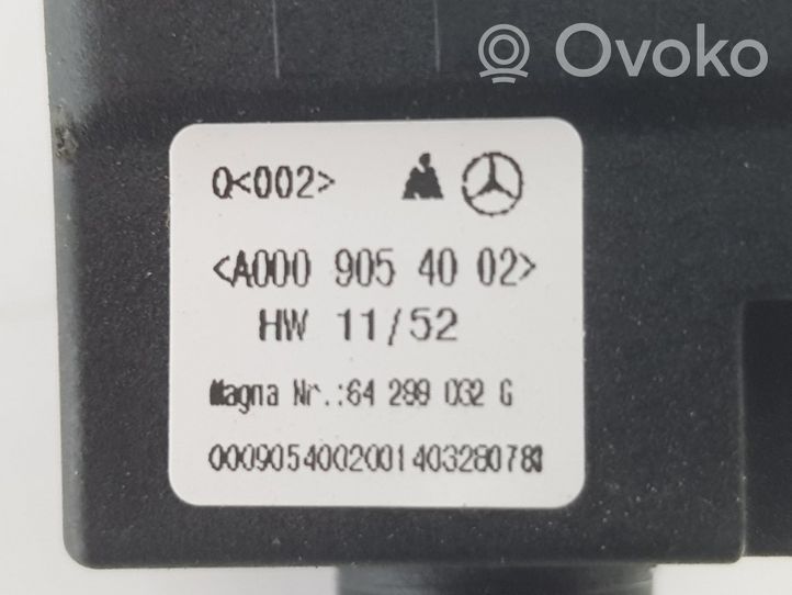 Mercedes-Benz ML AMG W166 Камера заднего вида A0009054002