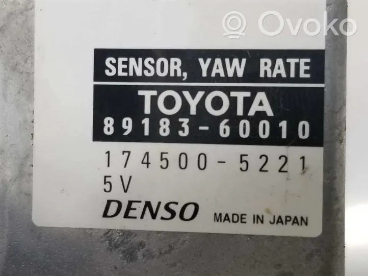 Toyota Land Cruiser (J120) Czujnik przyspieszenia ESP 8918360010