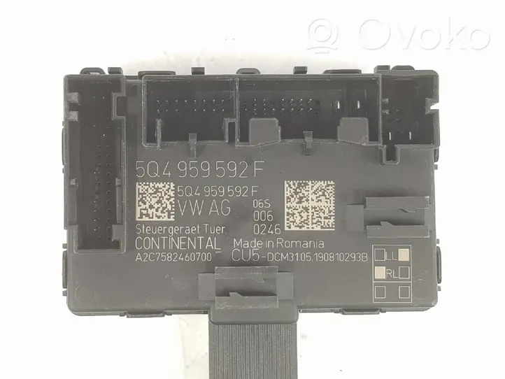 Volkswagen Crafter Centralina/modulo chiusura centralizzata portiere A2C7582460700