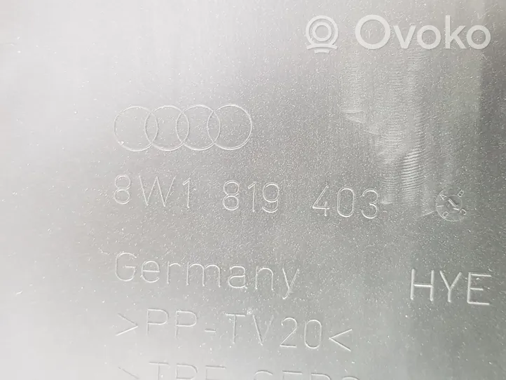 Audi A4 S4 B9 Podszybie przednie 8W1819403