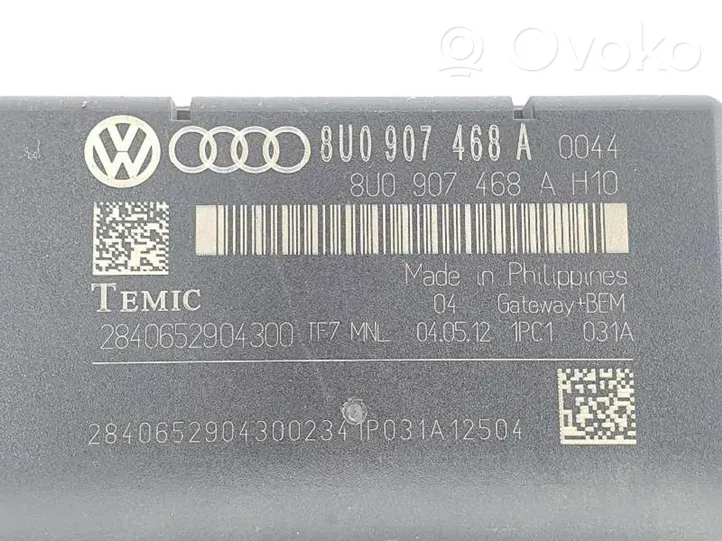 Audi RS Q3 Modulo di controllo accesso 8U0907468A