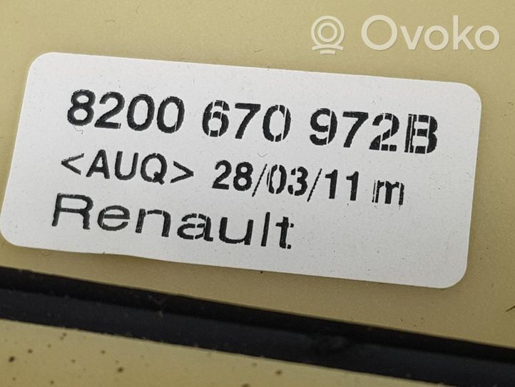 Dacia Sandero Vaihteenvalitsimen verhoilu 8200670972B