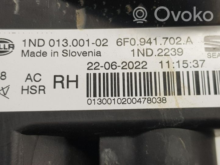 Seat Ibiza V (KJ) Światło przeciwmgłowe przednie 6F0941702A