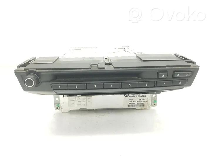 BMW X5 E70 Unità principale autoradio/CD/DVD/GPS 65839159047