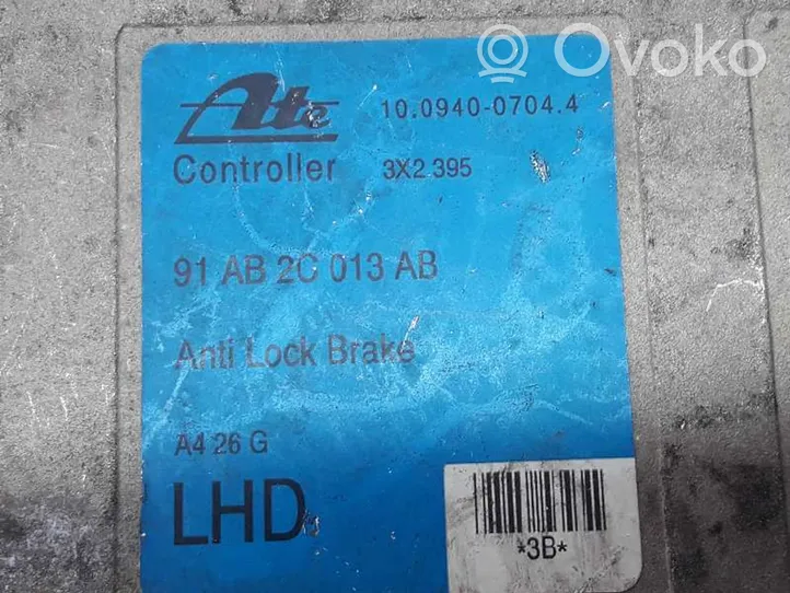 Ford Escort ABS control unit/module 91AB2C013AB