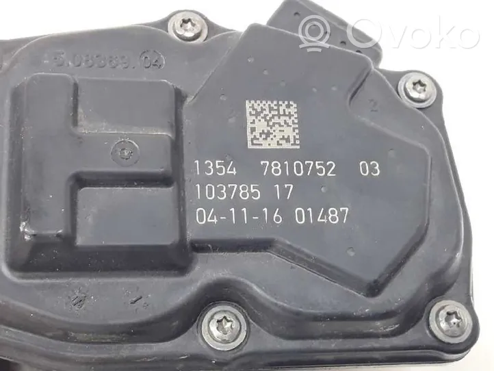 BMW 6 F12 F13 Boîtier papillon 13547810752