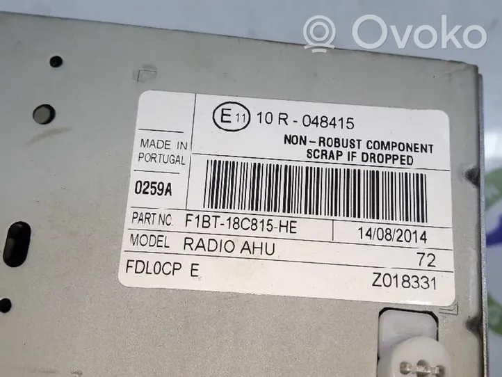 Ford Transit Custom Panel / Radioodtwarzacz CD/DVD/GPS F1BT18C815HE
