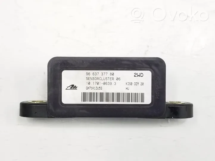 Citroen DS3 ESP acceleration yaw rate sensor 9663737780