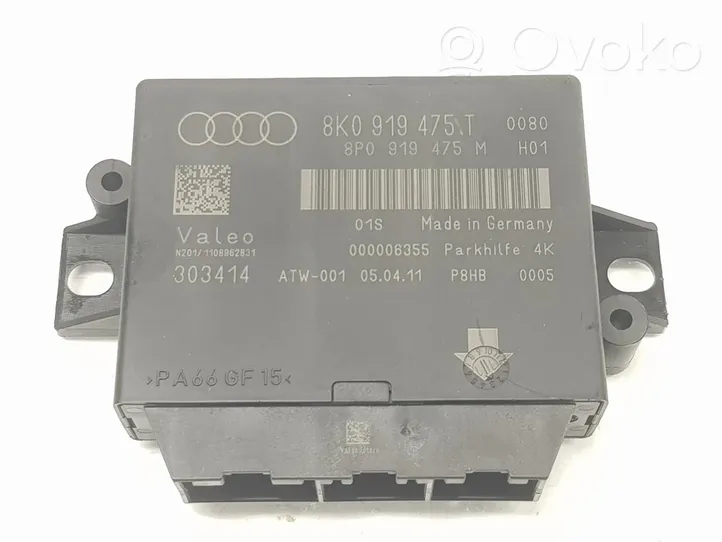 Audi A4 S4 B8 8K Muut ohjainlaitteet/moduulit 8K0919475T