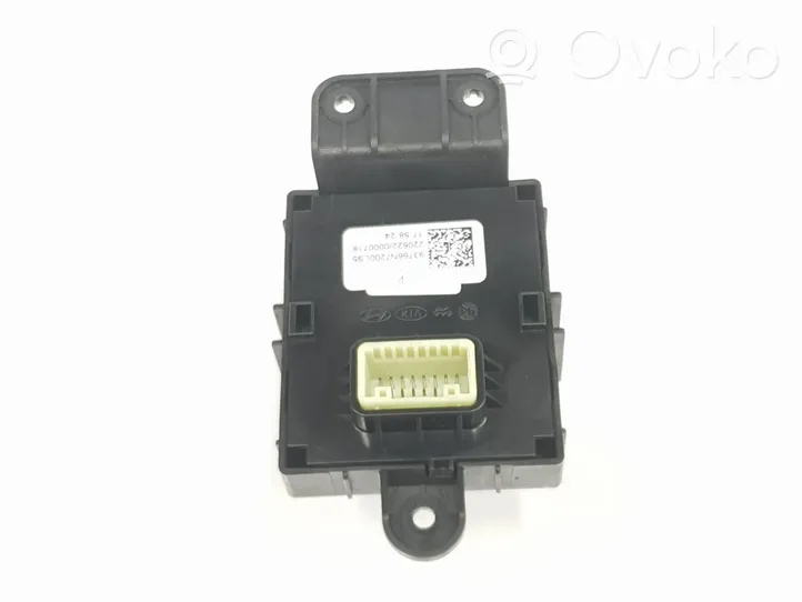 Hyundai Tucson TL Interrupteur, commande de frein de stationnement 93766N7200