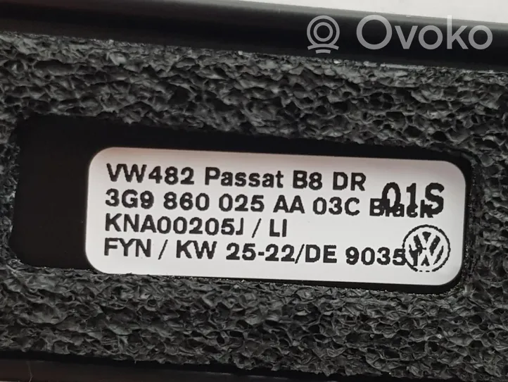 Volkswagen PASSAT B7 Relingi dachowe 3G9860025AA