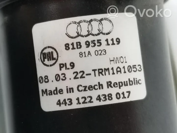 Audi Q2 - Etupyyhkimen vivusto ja moottori 81B955119