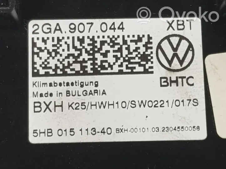 Volkswagen T-Roc Panel klimatyzacji 2GA907044