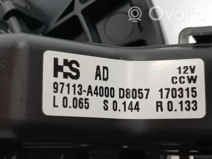 Hyundai i30 Sisälämmityksen ilmastoinnin korin kotelo 97113A4000