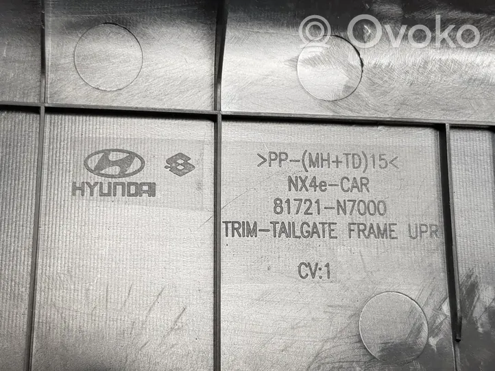 Hyundai Tucson TL Muu vararenkaan verhoilun elementti 81711N7000