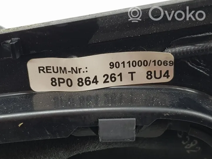 Audi A3 S3 8L Отделка рычага переключения передач (кожа, головка) 8P0864261T