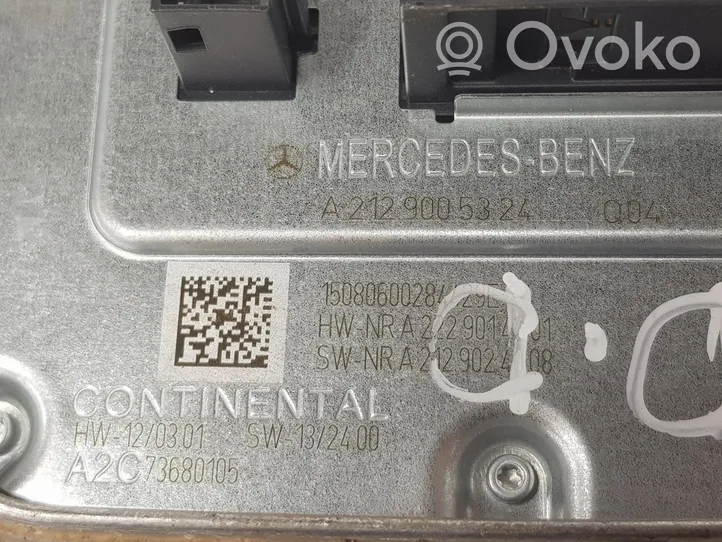 Mercedes-Benz E W212 Xenon-valojen ohjainlaite/moduuli A2129005324