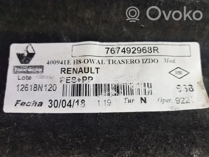 Renault Megane IV Etulokasuojan reuna 