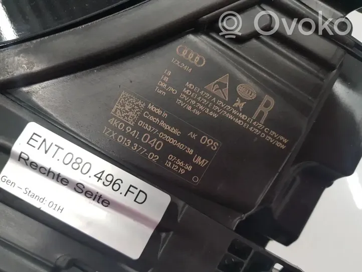 Audi A6 S6 C8 4K Etu-/Ajovalo 