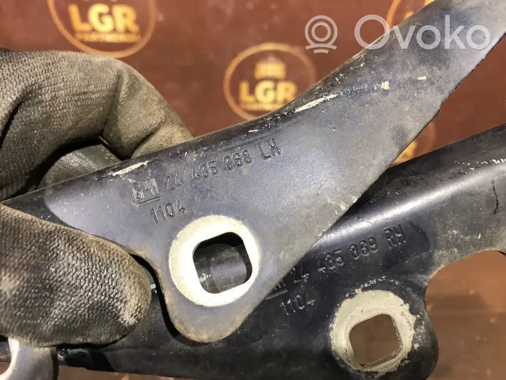 Opel Vectra C Cerniere del vano motore/cofano 24435368