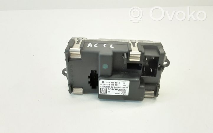 Audi A6 S6 C6 4F Heater blower motor/fan resistor 4F0820521A