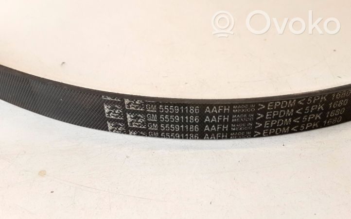 Opel Astra K Alternator belt 55591186