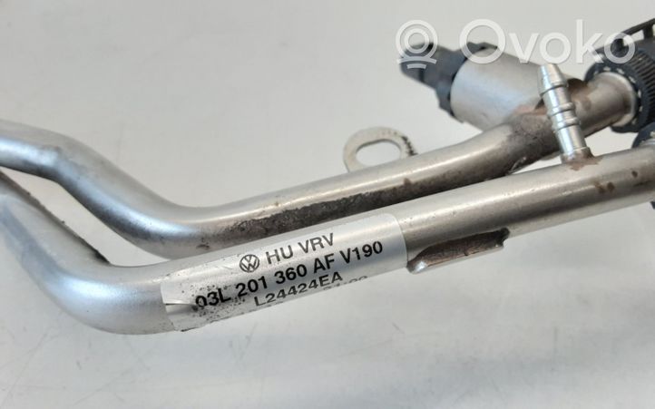 Audi A5 8T 8F Tuyau d'alimentation conduite de carburant 03L201360AF