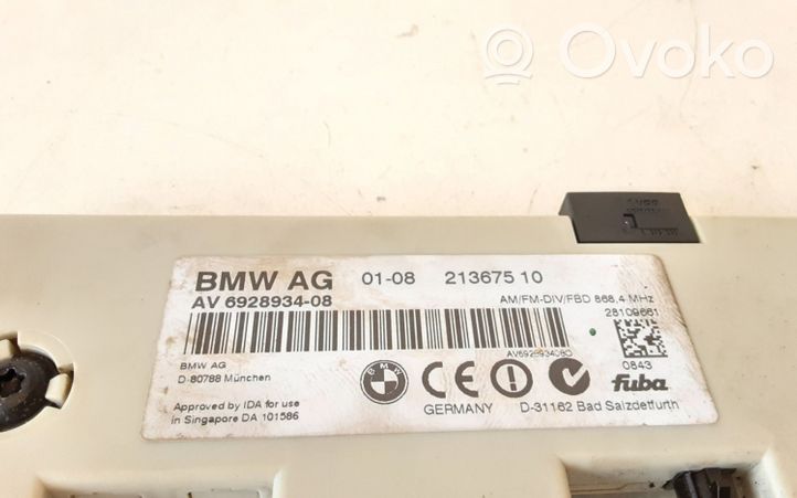 BMW 3 E90 E91 Aerial antenna amplifier 692893408