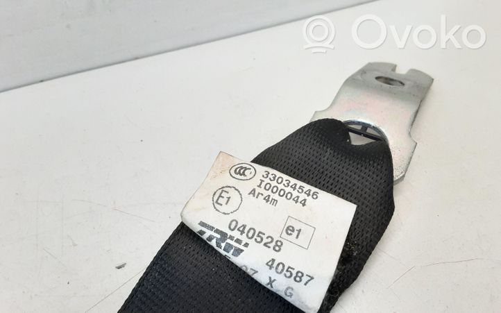 BMW 5 E60 E61 Rear seatbelt 33034546