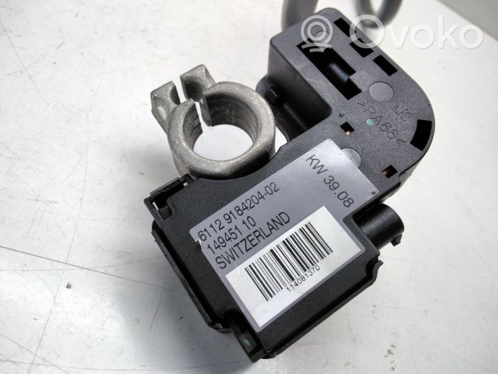 BMW 5 E60 E61 Câble négatif masse batterie 9184204
