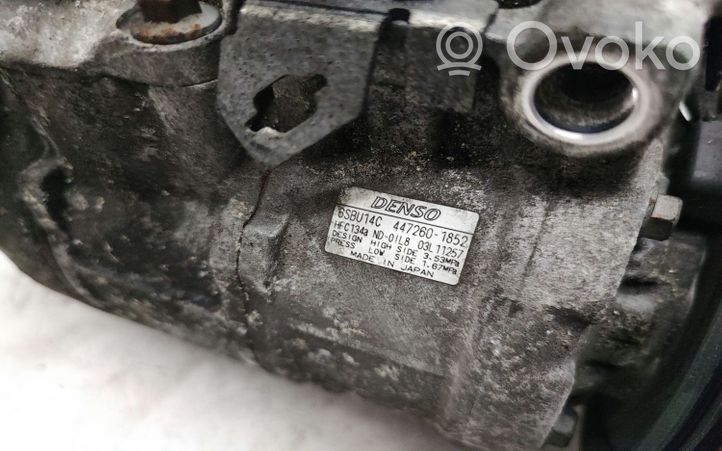 BMW 5 E60 E61 Ilmastointilaitteen kompressorin pumppu (A/C) 4472601852